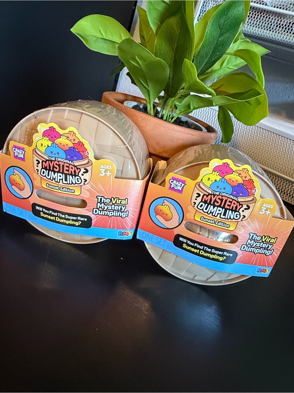 The Original Mystery Dumpling Sunset Edition - Set of 2 Good luck !! SEALED